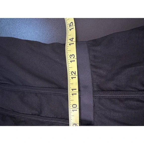 White House Black Market Black Strapless Dress, Size 4 - Picture 11 of 14